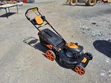 Image of 22" Petrol Power Drive Lawnmowers - Single Lever Wheel Adjustment, StEEL dECK