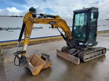 Image of Sany SY26U Cabbed Mini Excavator