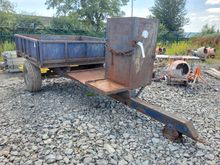 Image of Single Axle Tractor Drawn Dropside Trailer