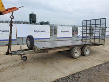 Image of Indespension Challenger Twin Axle Beavertail Flatbed Trailer
