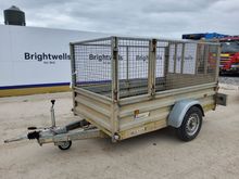 Image of Indespension Single Axle Caged Trailer