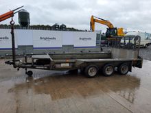 Image of Ifor Williams GX126G Tri Axle Plant Trailer