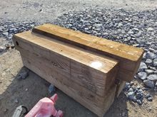 Image of 4x Wooden Bollards