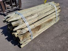 Image of 55x 5"x6" 4 Inch Tan Stakes