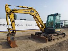 Image of Yanmar ViO80-1A Cabbed Midi Excavator