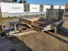 Image of Ifor Williams GH1054 Twin Axle Beavertail Plant Trailer