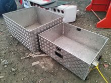 Image of 2x Steel Storage Boxes