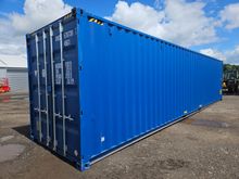 Image of 40ft High Cube Shipping Container (Blue)