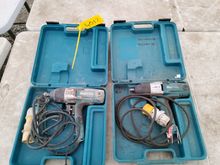 Image of 2x Makita TW0250 Impact Wrench