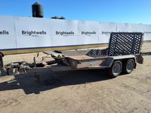 Image of Ifor Williams GH1054BT Twin Axle Plant Trailer