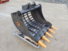 Image of Hardlife 060-HRD 6-10 Tonne Riddle Bucket to suit Takeuchi