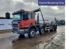 Image of SCANIA P410 8x4 Hookloader Lorry