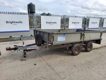 Image of Ifor Williams LT105G Twin Axe Flat Bed Trailer