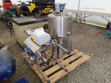 Image of Milky FJ 50 PF Kettle Pasteuriser & MilkPlan MPV50 Cooling Tank