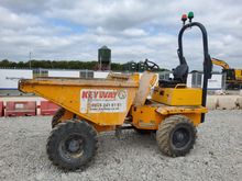 Image of Thwaites 3 Tonne 3T Straight Tip Hydrostatic Dumper