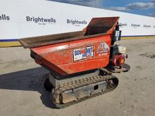 Image of Slanetrac HY1000 Pedestrian Tracked Dumper
