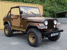 Image of 1978 Jeep (Historic Vehicle) - shows 3,476 miles CJ-7 Golden Eagle