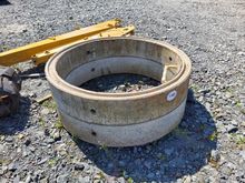 Image of 2 x Concrete Man Hole Rings 1200 Diameter x 250mm High