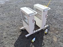 Image of 2x Red Rad Heaters 110v