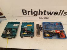 Image of Quantity Of Various Handheld Power Tools