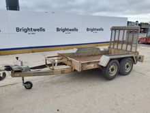 Image of Indespension Twin Axle Beavertail Plant Trailer