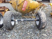 Image of Axle Set Including 2x Wheels And 1x Axle