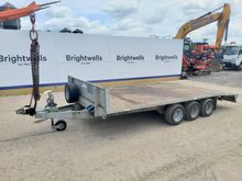 Image of Graham Edwards BT3514T Tri Axle Flatbed Trailer