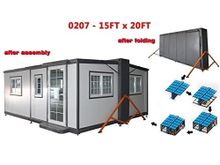 Image of 15ft x 20ft Mobile Expandable Prefab House/Warehouse