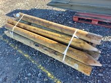 Image of 15 x Posts 5inch Round 7ft Long
