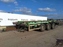 Image of MULDOON Tri Axle Artic Chassis Trailer