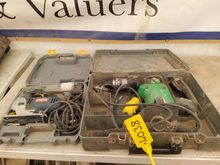 Image of Ryobi Jigsaw & Hitachi DTL30PC Rotary Hammer