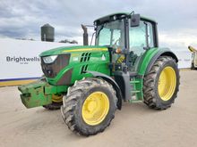 Image of John Deere 6125M 4wd Tractor
