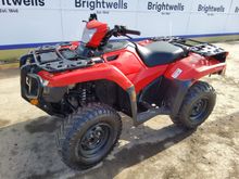 Image of Honda TRX520 4wd Quad Bike