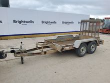 Image of Indespension Twin Axle Beavertail Plant Trailer