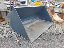 Image of Merlo Bucket Width: 2400mm|  Pins: |  Ears: | Centres: |