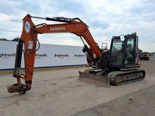 Image of Hitachi ZX85 Midi Excavator