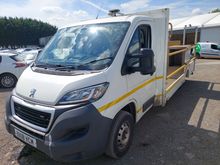 Image of PEUGEOT BOXER 335 BLUE HDI Dropside Lorry