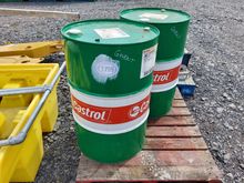 Image of 2x 205 L Castrol 5W40 Oil Drums