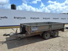 Image of Ifor WIlliams LM105GHD Twin Axle Dropside Trailer