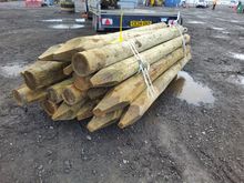 Image of 20x 7Ft 5" x 6" Tan End Post