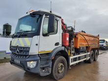 Image of MERCEDES-BENZ Arocs 2632 6x4 Tipper Grab Lorry
