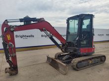 Image of Yanmar VIO38-6 Cabbed Midi Excavator