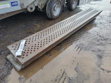 Image of Pair of Galvanised 8ft Loading Ramps