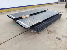 Image of Security Fencing 25x 8' x 7' H/D 5mm 3d Security Fence Panels (Black)