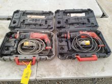 Image of 2x Milwaukee Rotary Hammer Drill