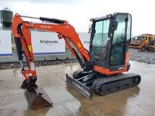 Image of Kubota U27-4 Cabbed Mini Excavator