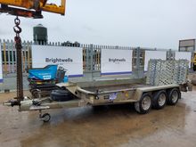 Image of Ifor Williams GH146 Tri Axle Plant Trailer