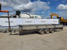 Image of Ifor Williams 3Cb LM186G3 Tri Axle Flatbed Trailer