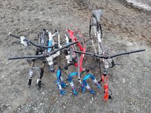 Image of 3x Carrera Kracken & 2x Carrera Fury Bicycle Frames