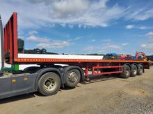 Image of MONTRACON Flat Flatbed Artic Trailer